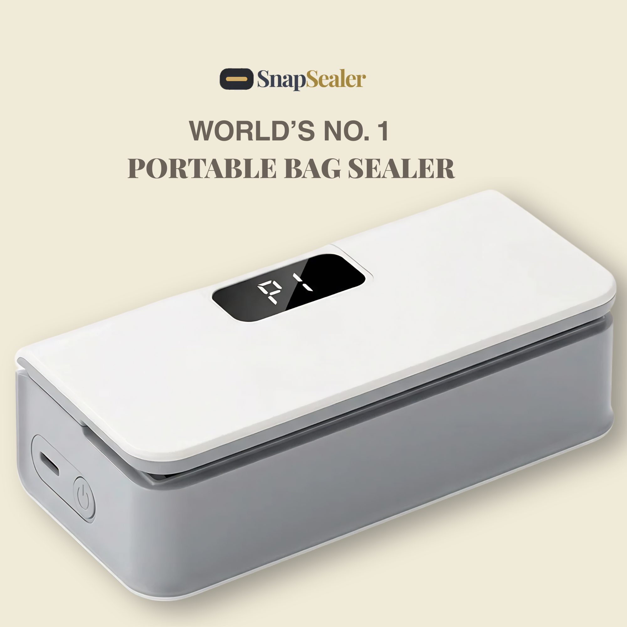 Seal Freshness: Smart Kitchen Bag Sealer